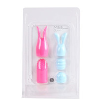 Quinn 5 Piece Silicone Attachments - Pink/blue - €20,94 EUR