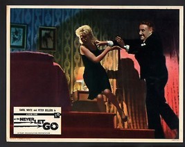 Spanish Gardener Lobby Card-Carol White and Peter Sellers in a fight - £22.40 GBP