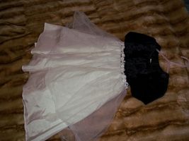 DIMPLES OF LOS ANGELES LITTLE GIRLS SIZE 2 T BLACK/WHITE DRESSY DRESS - $11.99