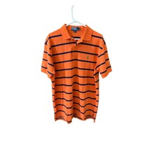 Polo Ralph Lauren Mens Size XL Shirt Top Golf Tennis Orange Blue Short S... - £13.30 GBP