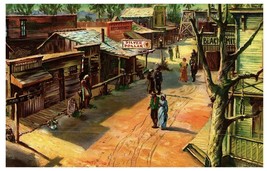 Lot 3 Knott&#39;s Berry Farm Ghost Town Buena Park California Postcards Unposted - £8.71 GBP
