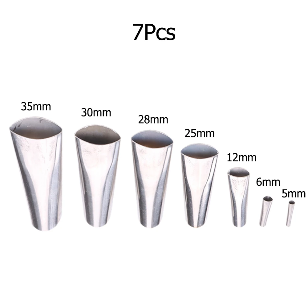 7-35MM Stainless Steel Caul Nozzle Applicator Finishing Tool Glue Mouth Perfect  - £128.79 GBP