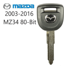 Mazda MZ34 Transponder 80 BIT OEM Chip key 2003-2016 Top Quality USA Seller A+++ - £10.96 GBP