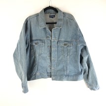 Watson&#39;s Mens Denim Jacket Vintage Cotton Medium Wash Blue XL - £38.66 GBP