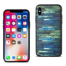 [Pack Of 2] Reiko iPhone X/iPhone XS Embossed Wood Pattern Design TPU Case Wi... - £20.19 GBP