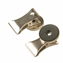 2 x Silverline Magnetic Clips Fridge Wall Fridge Paper Filing Recipe Kit... - $8.76 CAD