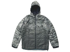 Oakley Mens XL Green Camo Enhance Insulation Quilting Lightweight Hooded... - $75.52