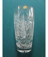 CZECHOSLOVAKIAN BOHEMIAN CRYSTAL CUT VASE 8&quot; TALL  GORGEOUS! [a*5 - €68,38 EUR