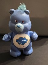 Vintage Care Bears GRUMPY BEAR Blue Poseable Figure Toy 1983 by Kenner Clean - £10.06 GBP