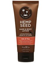 Earthly Body Hand &amp; Body Lotion - 7 Oz Tube Isle Of You - £14.34 GBP