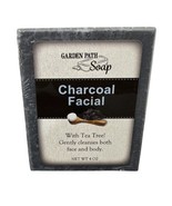 CHARCOAL FACIAL BAR SOAP - Amish Handcrafted Purifying, Gentle &amp; All-Nat... - €8,55 EUR