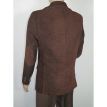 Men's Zacchi Sport Coat Patch Elbow Chenille Velveteen Bryan Cognac 74527 image 6