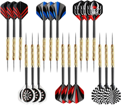 Accmor Steel Tip Darts, Professional Metal Darts, Darts Metal Tip Set, Metal Dar - £10.97 GBP