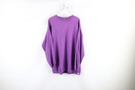 Vintage 90s Russell Athletic Womens L / XL Faded Blank Long Sleeve T-Shirt USA - £29.56 GBP