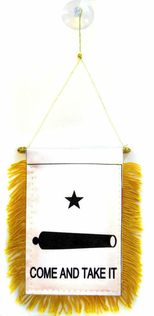 K&#39;s Novelties Gonzalez Gonzales Come and Take It Mini Flag 4&quot;x6&quot; Window ... - $2.88