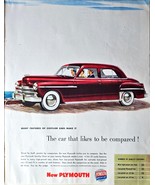 New 49 Plymouth Likes to be compared Family Ocean Summer 1949 Vintage Pr... - $179.76 MXN