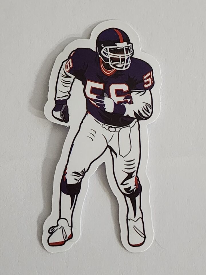 Primary image for Football Player Running #56 Super Cool Multicolor Sticker Decal Embellishment
