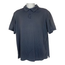 Hagger Men&#39;s Blue Short Sleeved Collared Polo Shirt Size Large - $32.73