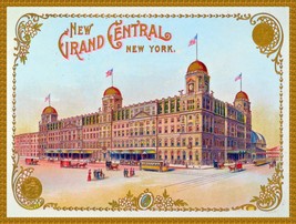 10911.Poster decoration.Home interior.Room wall design.Grand Central New... - £13.46 GBP+