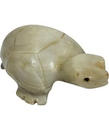 ivory white color Agate Stone Turtle Stone Hand Carved Figurine Paperweight - $437.39 MXN