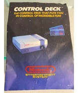 Control Deck System Console Two Controllers Nintendo NES Instruction Man... - $7.06 CAD