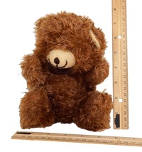 Small Soft Plush Brown Bear - 7.5&quot; Stuffed Animal Toy Figure - £3.15 GBP