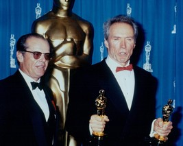 Clint Eastwood Jack Nicholson Academy Award 8x10 Photo - £6.25 GBP