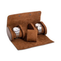 Milani Leather Watch Roll Brown - $137.23 CAD