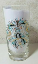 MCM J. Snyder Signed Glass Tumbler Highball Mid Century Atomic Barware 5... - $17.77