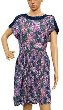 Isabel Marant Etoile Women&#39;s Robe Jalesia Smock Printed Short Mini Dress L 38 - £95.02 GBP