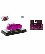 M2 Machines Pink Chrome 1959 VW Double Can Truck USA Model Walmart Onlin... - $21.99 CAD
