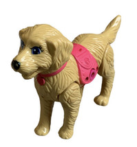 Barbie Pet Dog Strollin Pups Taffy Walking Golden Retriever Mattel Toy Pets C103 - £4.63 GBP