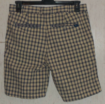 EXCELLENT MENS TOMMY BAHAMA RELAX NAVY BLUE PLAID SEERSUCKER SHORTS   SI... - £19.81 GBP