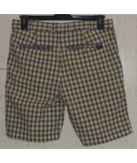 EXCELLENT MENS TOMMY BAHAMA RELAX NAVY BLUE PLAID SEERSUCKER SHORTS   SI... - $35.36 CAD