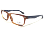Ray-Ban Eyeglasses Frames RB5277 5609 Brown Blue Rectangular Full Rim 54... - $83.93