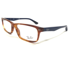 Ray-Ban Eyeglasses Frames RB5277 5609 Brown Blue Rectangular Full Rim 54... - £66.51 GBP