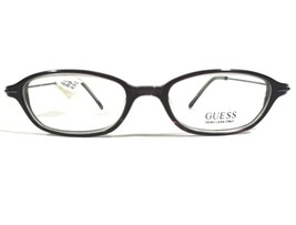 GUESS Gu4117 BRN / Gry Petite Brille Rahmen Schwarz Grau Rechteckig 46-16-135 - £41.65 GBP