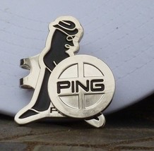 Ping Logo Ball Marker and Hat Clip Gold PlatedSpecial Buy - £13.18 GBP