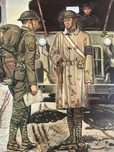THE NCO, IMAGES OF AN ARMY IN ACTION, PRINT, THE OFFENSIVE, FRANCE, 1918 - $34.47 CAD