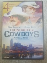 Concrete Cowboys, (plus 4 Bonus Films DVD), Tom Selleck, NEW and Sealed! - £12.49 GBP