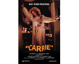 1976 Carrie Movie Poster Print Sissy Spacek Piper Laurie Prom  - $8.97