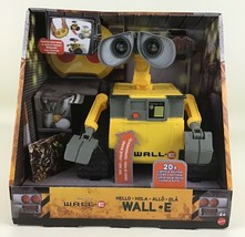 Hello Wall E RC Remote Control Toy Light up Sounds Mattel Disney Pixar 2019 New - £147.87 GBP