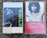 The Doors Lot of 2 Cassettes: Alive She Cried 1983 &amp; The Best Of 1985 El... - $12.58
