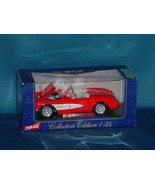 TERAH COLLECTIBLES Club 24 Ed 1957 Red Chevy Corvette Convertible 1:24 S... - $31.20 CAD