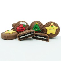 Philadelphia Candies Christmas Greeting Assortment Milk Chocolate OREO® Cookies - £12.69 GBP