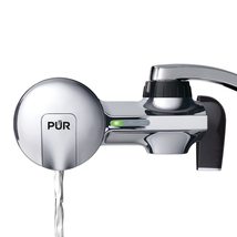 PUR PLUS Faucet Mount Water Filtration System, 3-in-1 Powerful, Natural Mineral  - £47.24 GBP