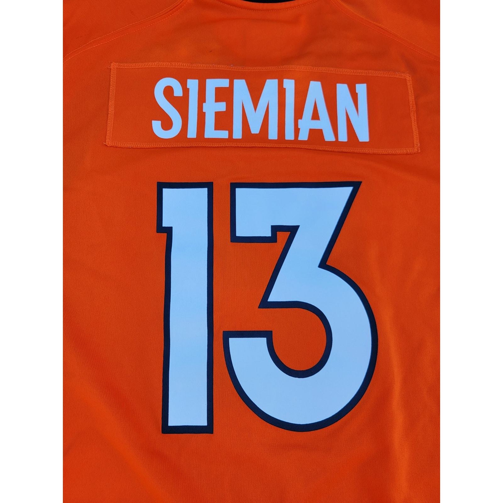 Denver Broncos #13 Trevor Siemian NFL Nike On Field Jersey Size Menโs XL Item image 4