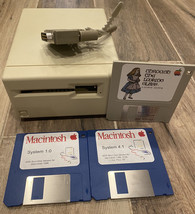 Vintage Apple Macintosh 400k 3.5” Floppy Disk Drive M0130 128k 512k Plus... - £240.54 GBP