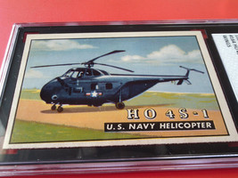1953  TOPPS  WINGS  # 164  H. O. 4S  -   U.S.  NAVY  HELICOPTER    SGC  ... - £19.66 GBP