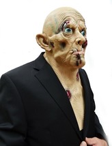 Scary Halloween Walking Dead Decaying Zombie Skeleton Latex with Chest Mask - £15.97 GBP